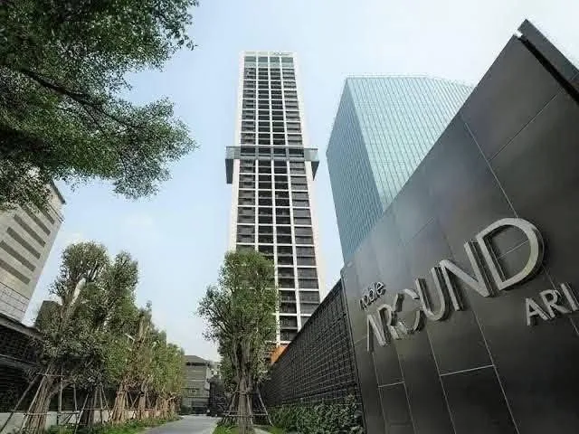 1 bedroom condo for rent in Phaya Thai Bangkok - swimming pool and building amenities