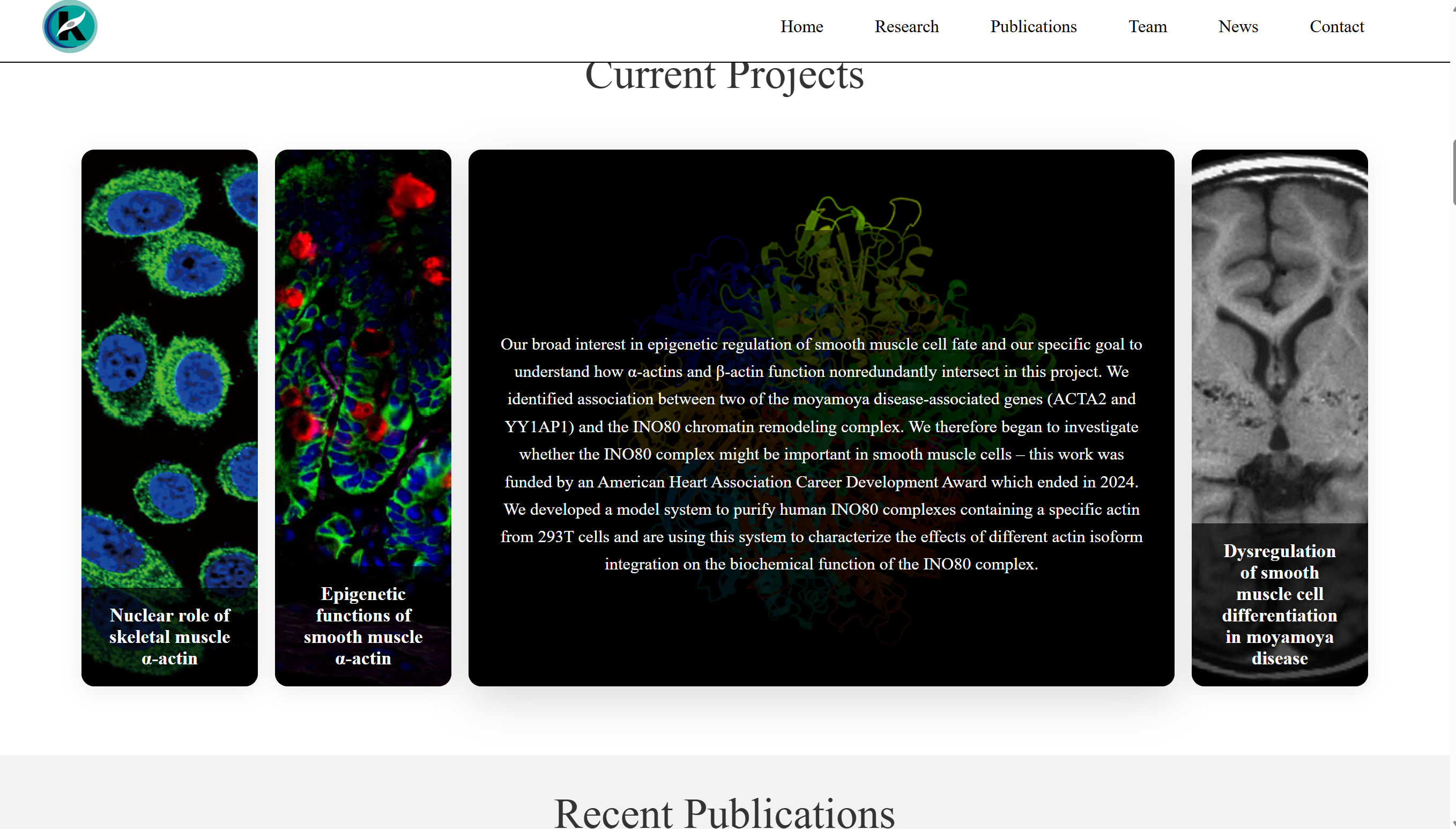 Website for the Kwartler Research Lab: