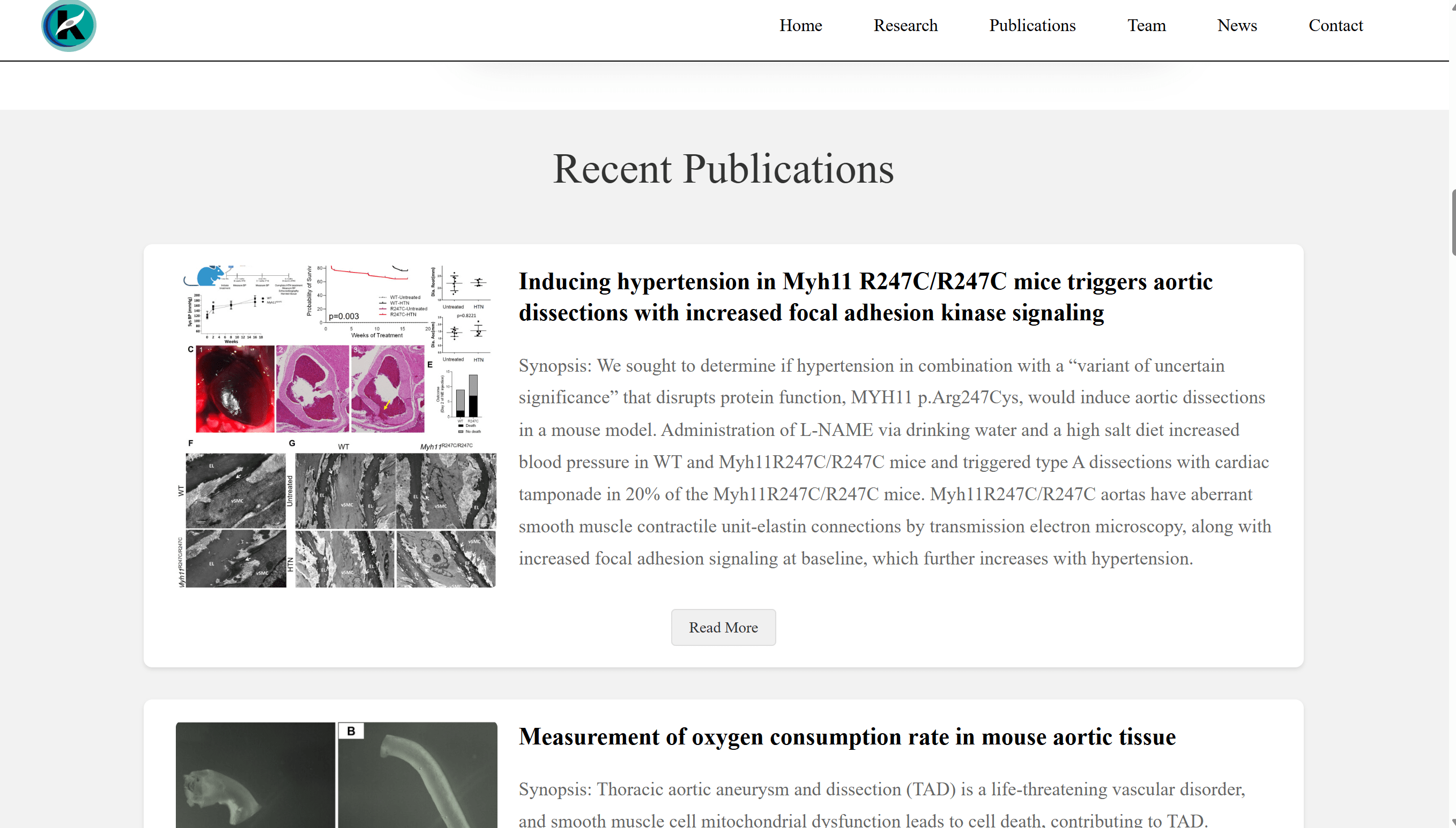 Website for the Kwartler Research Lab:
