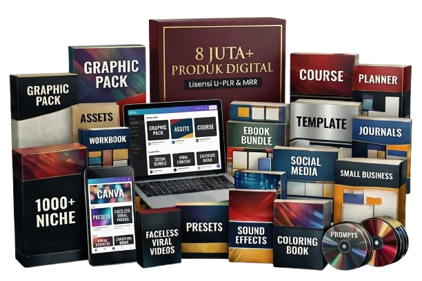 8 Juta+ Produk Digital Bundle