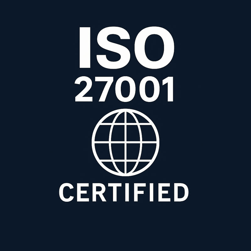 ISO 27001 Certified