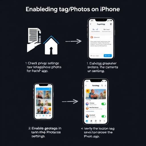 Как включить геолокацию для фото на iPhone: пошаговое руководство
