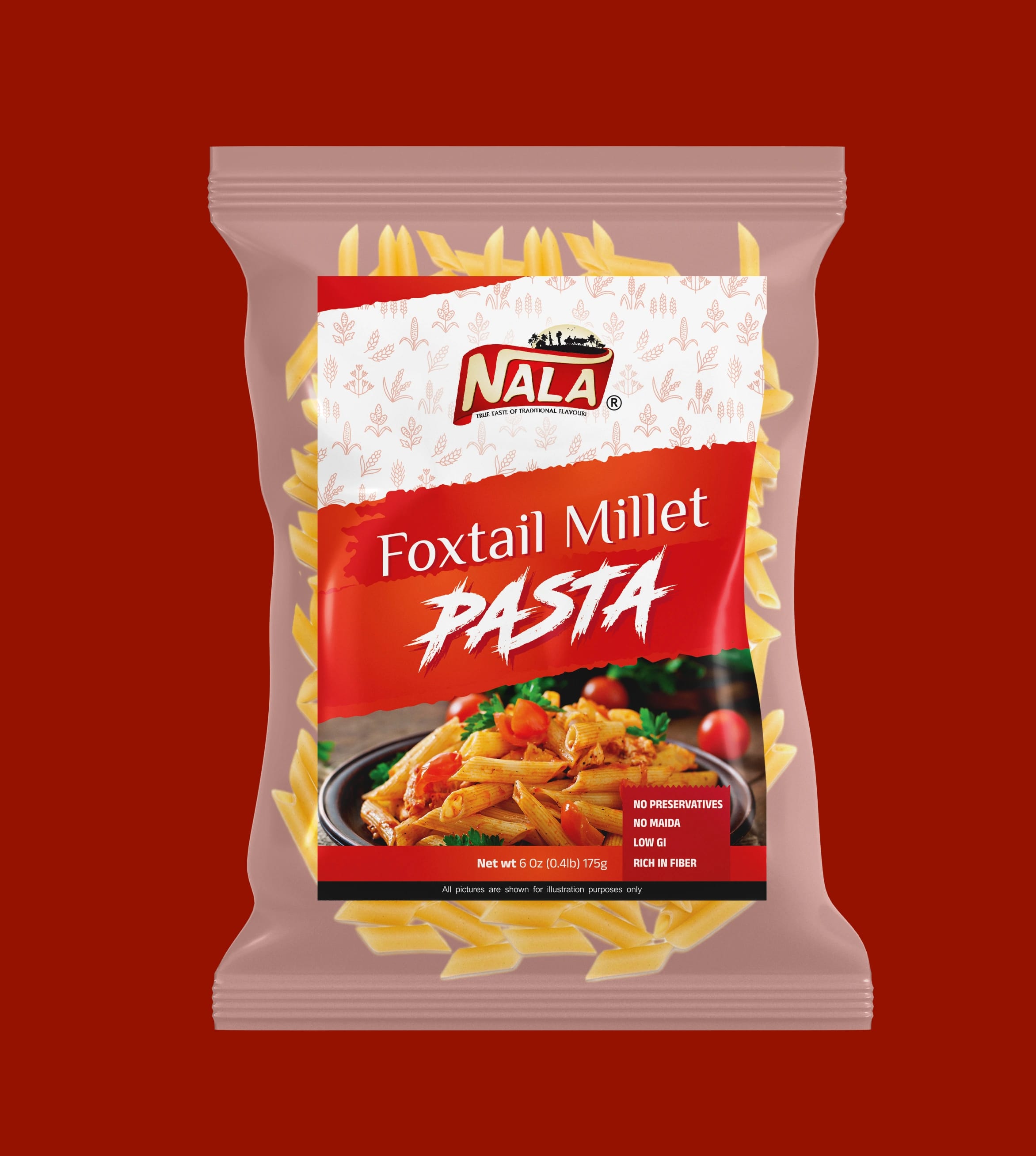 NALA FOXTAIL MILLET PASTA