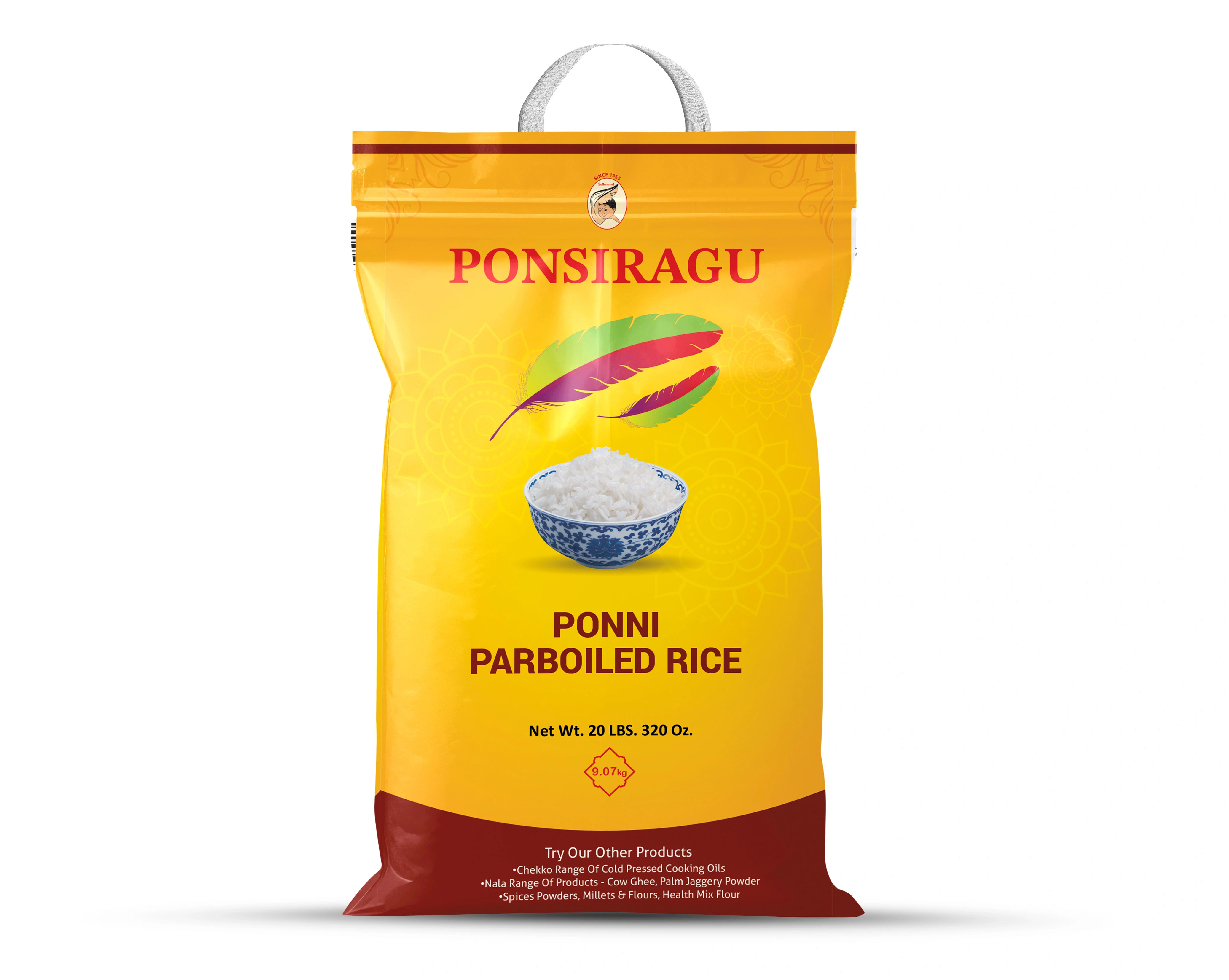 Ponsiragu ponni boiled rice