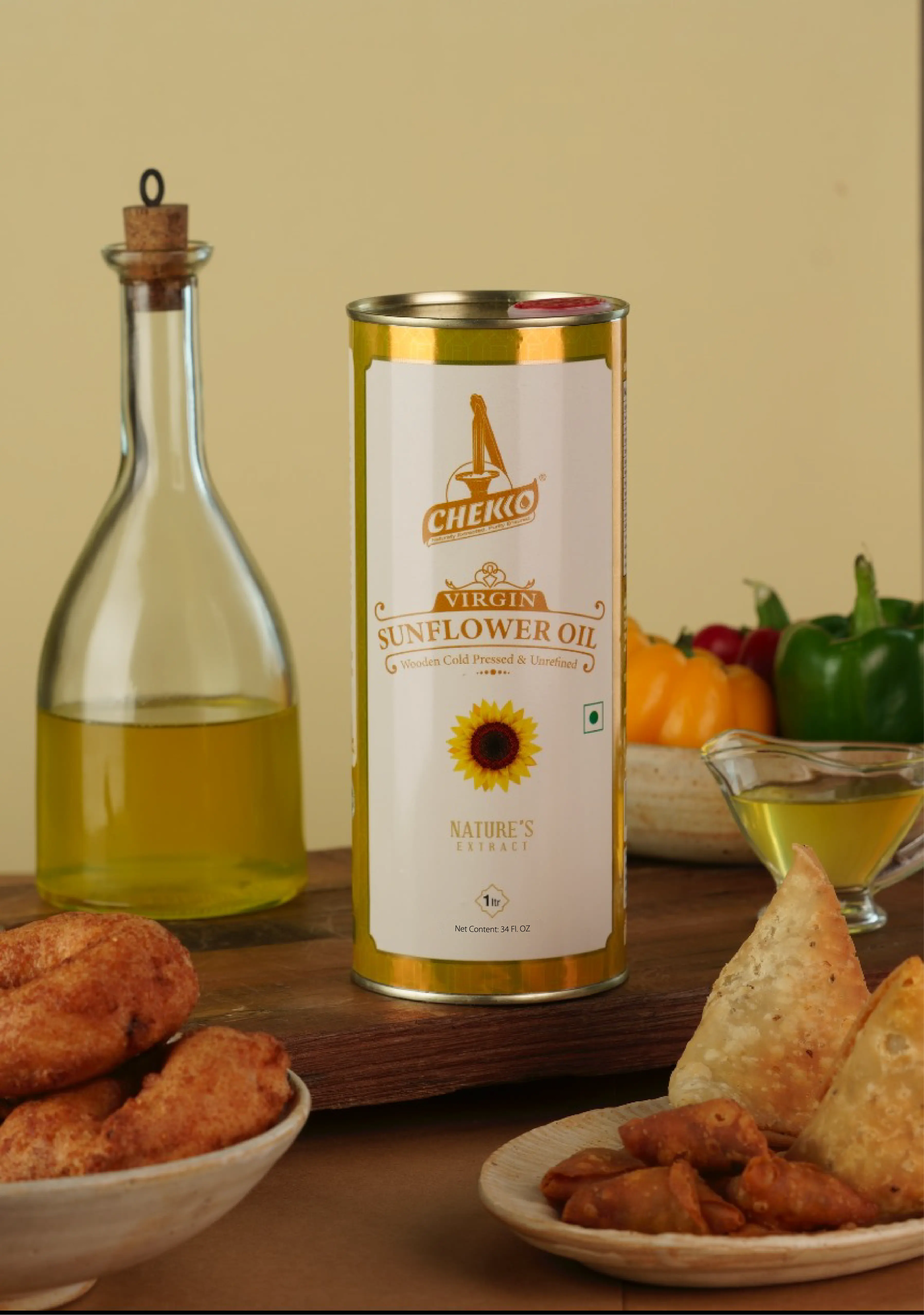 Chekko Cold Pressed Virgin Sunflower Oil