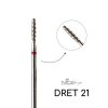 Фреза алмазная ТОРНАДО ЦИЛИНДР DRET 21 Nice for you красный