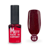 Світловідбивний гель-лак Mett Expert Flash №03 Червоний 12 г