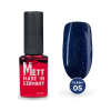 Світловідбивний гель-лак Mett Expert Flash №05 Темно-синій 12 г