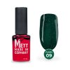 Світловідбивний гель-лак Mett Expert Flash №09 Зелений 12 г
