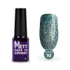 Гель-лак Mett Expert Glitter №10 Бірюзовий 7 г