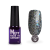 Гель-лак Mett Expert Glitter №12 Сріблясто-синій 7 г