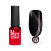 Гель-лак Mett Expert Котяче око Katze №153 Сіро-фіолетовий з дрібним шиммером 7 г