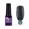 Світловідбивний гель-лак Mett Expert NEW Flash №15 Фіолетово-смарагдовий 7 г