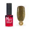 Світловідбивний гель-лак Mett Expert NEW Flash №17 Золотий пісок 12 г