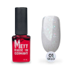Камуфлювальна база Mett Expert SKLO base №01 Ніжно-рожева з блакитною та фіолетовою поталлю 12 г