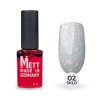 Камуфлювальна база Mett Expert SKLO base №02 Молочна з золотою та рожевою поталлю 12 г