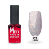 Камуфлювальна база Mett Expert SKLO base №03 Рожева з золотою та помаранчевою поталлю 12 г