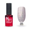 Камуфлювальна база Mett Expert SKLO base №03 Рожева з золотою та помаранчевою поталлю 12 г