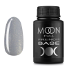 Moon Full Base French №14 - база для гель лаку, 30 мл. (сірий з шіммером)