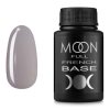 Moon Full Base French №17 - база для гель лаку, 30 мл. (сірий з дрібним шіммером)