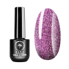 SAGA professional Гель-лак Fiery gel 10 (рожевий з мікроблиском, світловідбивний), 9 мл