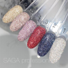 SAGA professional Гель-лак Fiery gel 6 (золотистий з мікроблиском, світловідбивний), 9 мл