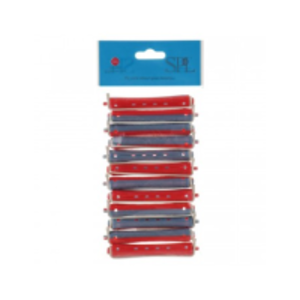 Бігуді для холодної завивки (12 штук) ø 11 мм двоколірні