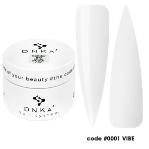 Гель для нігтів DNKa Builder Gel 0001 (прозорий), 30 мл