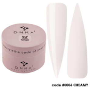 Акрил-гель для нігтів DNKa Аcryl Gel 0006 Creamy, 30 мл