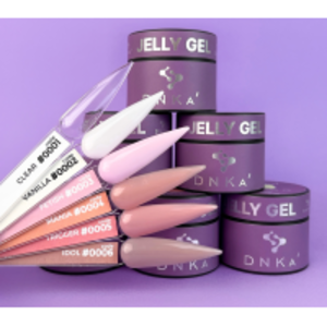 Гель-желе для нігтів DNKa Gelly Gel 0002 Vanilla, 15 мл