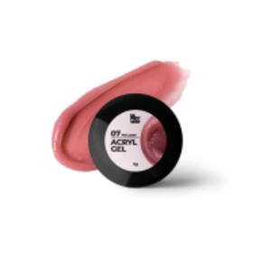Акрил гель Mett Expert Acryl Gel Pink pastel №007 Камуфлирующий пудро-розовый 5 г