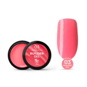 Гель для нарощування Mett Expert Builder gel Barbie pink №03 Малиновий 15 г