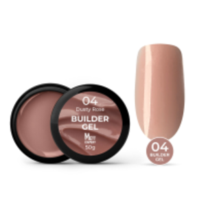 Гель для нарощування Mett Expert Builder gel Dusty rose №04 Попеляста троянда 50 г