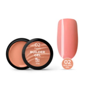 Гель для нарощування Mett Expert Builder gel Peach №02 Персиковий нюд 30 г