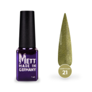 Світловідбивний гель-лак Mett Expert Candy Flash №21 Салатовий 7 г