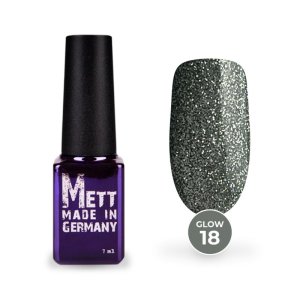 Гель-лак світловідбивний Mett Expert Glow №018 Тіффані 7 г