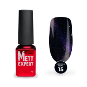 Гель-лак Mett Expert Katze 5D №15 Фіолетово-синій 7 г