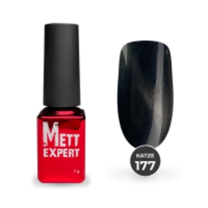 Гель-лак Mett Expert Котяче око Katze №177 Кава з молоком 7 г