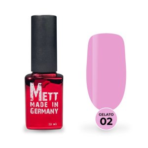 Рідкий гель Mett Expert Liquid gels Gelato №02 Raspberry Ніжно-рожевий 12 г