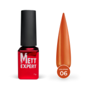 Гель-лак Mett Expert Lollipops №06 Помаранчевий 7 г
