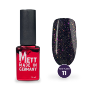 Світловідбивний гель-лак Mett Expert NEW Flash №11 Глибокий фіолетовий 12 г