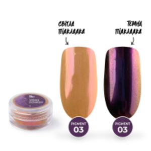 Дзеркальна пудра Mett Expert Хамелеон №003 Виноградний 1 г