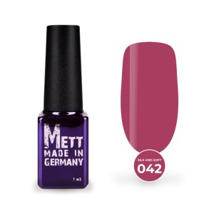 Гель-лак Mett Expert Silk and soft №042 Темно-ліловий 7 г