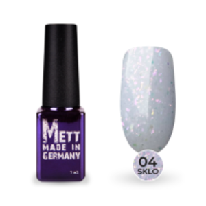 Камуфлювальна база Mett Expert SKLO base №04 Молочна з рожевою та фіолетовою поталлю 7 г