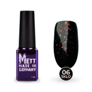 Камуфлювальна база Mett Expert SKLO base №06 Чорна з яскравою поталлю 7 г