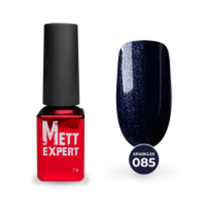 Гель-лак Mett Expert Sparkles collection №085 Темно-синій з шиммером 7 г