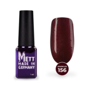 Гель-лак Mett Expert Sparkles collection №156 Марсала з шимером 7 г