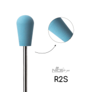Силиконовая фреза ГРУША синяя R2S Nice for you