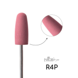 Силіконова фреза ЦИЛІНДР рожевий R4P Nice for you