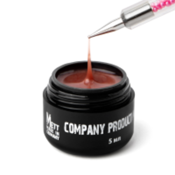 Гель-павутинка 3D Mett Expert для манікюру №F012 Карамель перламутр 5 г